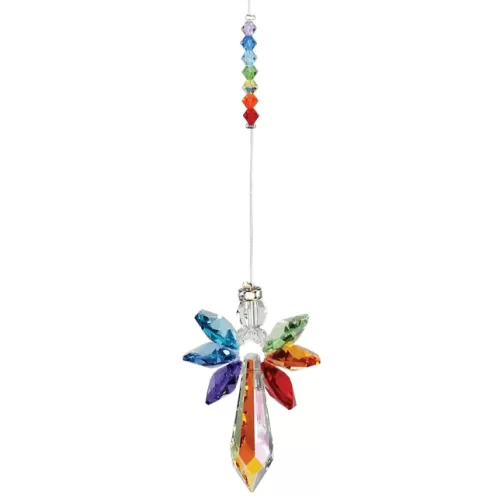 Guardian Angel Austrian Crystal Chakra Suncatcher NEW - Image 3