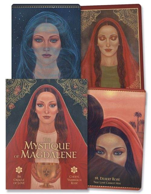 The Mystique of Magdalene deck & book by Cheryl Yambrach Rose, New sealed - Image 3