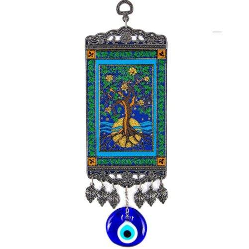 Tree of Life Evil Eye Tapestry NEW