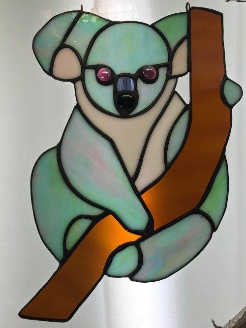 Koala Stained Glass MADE-TO-ORDER