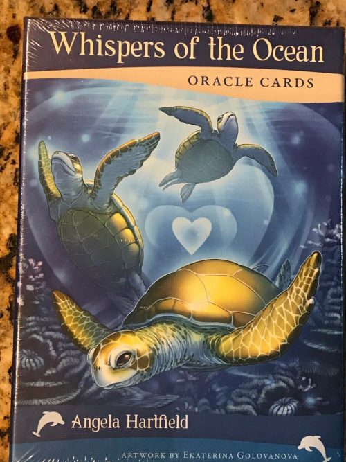 Whispers of the Ocean Oracle Cards by Angela Hartfield, NEW Sealed