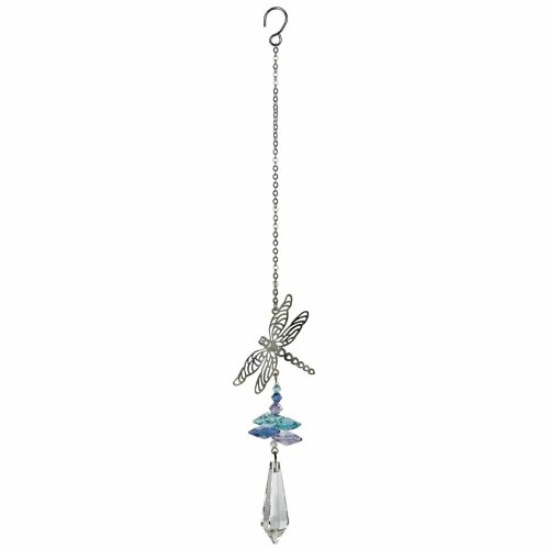 Crystal  Fantasy Dragonfly Suncatcher NEW - Image 3